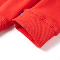 Kinder-Kapuzenpullover Rot 104