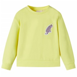 Kinder-Sweatshirt Gelb 104