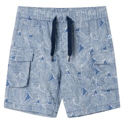 Kindershorts mit Kordelzug Dunkelblau 104