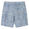 Kindershorts mit Kordelzug Dunkelblau 104