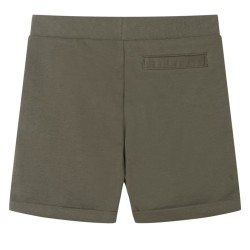 Kindershorts mit Kordelzug Dunkles Khaki 104