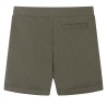 Kindershorts mit Kordelzug Dunkles Khaki 128