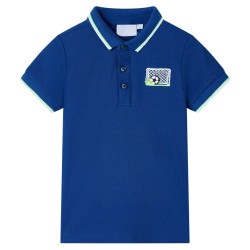 Kinder-Poloshirt Dunkelblau 92