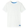 Kinder-T-Shirt Ecru 140