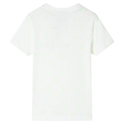 Kinder-T-Shirt Ecru 140