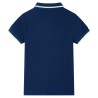 Kinder-Poloshirt Marineblau 140