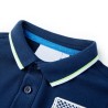 Kinder-Poloshirt Marineblau 140