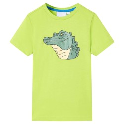 Kinder-T-Shirt Limette 92