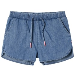 Kindershorts Jeansblau 128