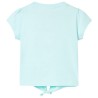 Kinder-T-Shirt Hellblau 128