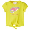 Kinder-T-Shirt Gelb 116