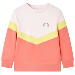 Kinder-Sweatshirt Zartrosa 128