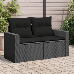 Gartensofa mit Kissen...