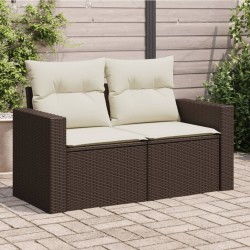 Gartensofa mit Kissen...