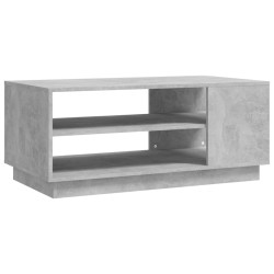 Couchtisch Betongrau 102x55x43 cm Holzwerkstoff