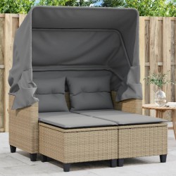 Gartensofa 2-Sitzer mit...