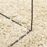 Teppich Shaggy Hochflor Modern Golden Ø 240 cm