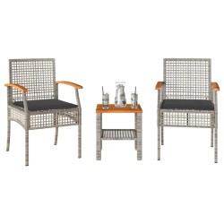 3-tlg. Bistro-Set mit...