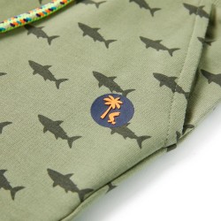 Kindershorts mit Kordelzug Helles Khaki 116