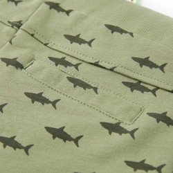 Kindershorts mit Kordelzug Helles Khaki 116