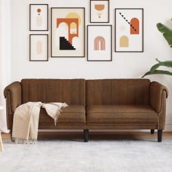 3-Sitzer Sofa Braun...