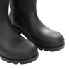 Gummistiefel mit Herausnehmbarem Innenfutter Schwarz Gr. 44 PVC