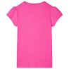 Kinder-T-Shirt Dunkelrosa 104