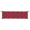 Gartenbank-Auflage Weinrot 180x50x7 cm Oxford-Gewebe