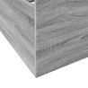 Bettgestell mit Schubladen Grau Sonoma 120x190 cm Holzwerkstoff