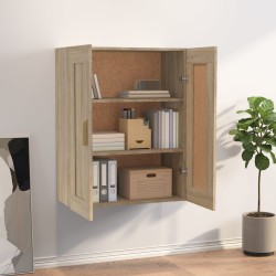 Wandschrank Sonoma-Eiche 69,5x32,5x90 cm Holzwerkstoff