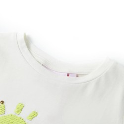 Kinder-T-Shirt Ecru 92