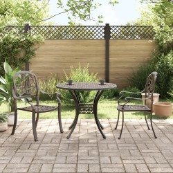 3-tlg. Bistro-Set Bronzen...