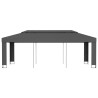 Pavillon mit Doppeldach 3 x 6 m Anthrazit