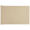 Balkonsichtschutz Oxfordgewebe 75x400 cm Beige