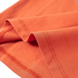 Kinder-Langarmshirt Dunkelorange 128