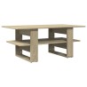 Couchtisch Sonoma-Eiche 102x55x42 cm Holzwerkstoff