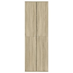 Highboard Sonoma-Eiche 60x35x180 cm Holzwerkstoff