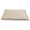 Garten-Sitzkissen 4 Stk. Taupe 45x45x2 cm Quadratisch