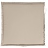 Garten-Sitzkissen 4 Stk. Taupe 45x45x2 cm Quadratisch