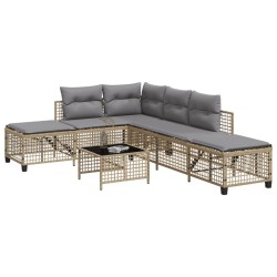 3-tlg. Garten-Ecksofa-Set...