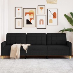 3-Sitzer-Sofa Schwarz 210...