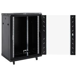 15U Netzwerkschrank auf Rollen 19" IP20 53x40x80 cm