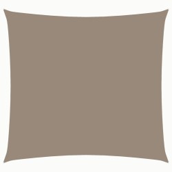 Sonnensegel Oxford-Gewebe Quadratisch 3x3 m Taupe