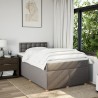 Boxspringbett mit Matratze Taupe 120x190 cm Stoff