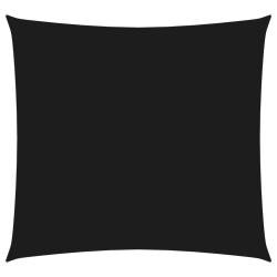 Sonnensegel Oxford-Gewebe Quadratisch 2x2 m Schwarz