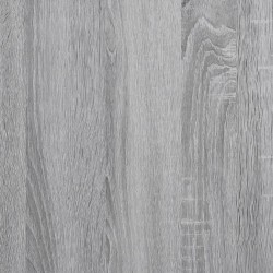 Wandregal Grau Sonoma 100x35x30,5 cm Holzwerkstoff