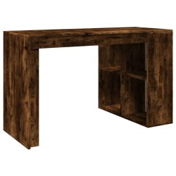 Schreibtisch Räuchereiche 123,5x73,5x75 cm Holzwerkstoff