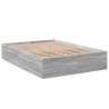 Bettgestell Grau Sonoma 120x200 cm Holzwerkstoff