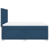 Boxspringbett mit Matratze Blau 140x200 cm Stoff