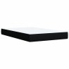 Boxspringbett mit Matratze Schwarz 120x200 cm Stoff